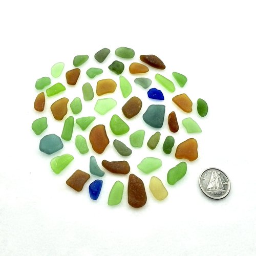 authentic beach glass