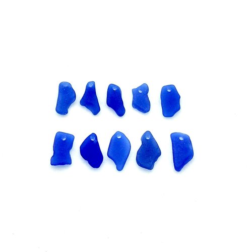 cobalt blue sea glass 