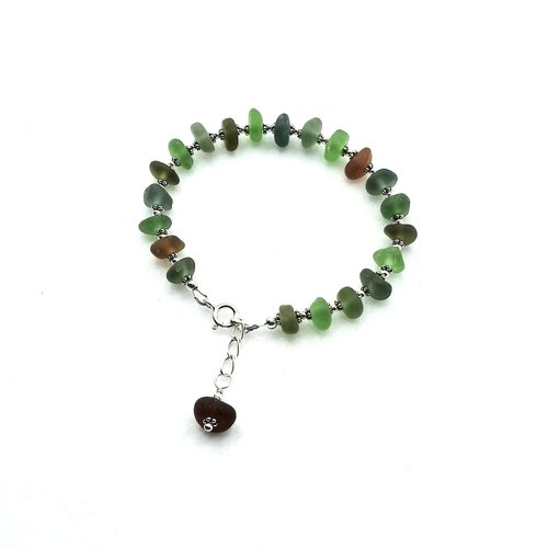 sea glass bracelet 