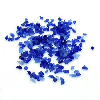 cobalt blue sea glass 