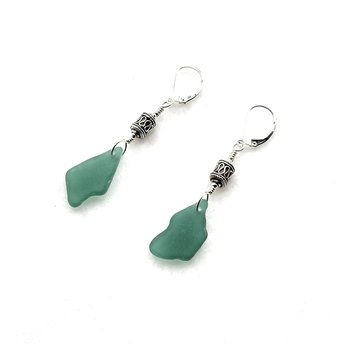 sea glass earrings