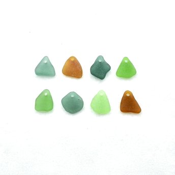 sea glass pendants