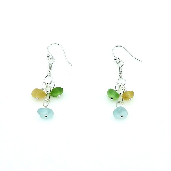 summery sea glass drops