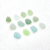 tiny sea glass beads