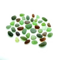 beach glass pieces