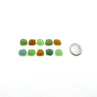 real sea glass fasteners