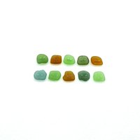 beach glass buttons