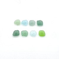 sea glass buttons