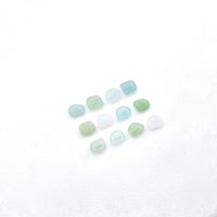Sea Glass Buttons Mini Fasteners Pastel Colors Sewing Knitting 