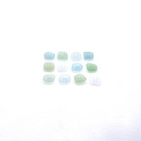 Sea Glass Buttons Mini Fasteners Pastel Colors Sewing Knitting 