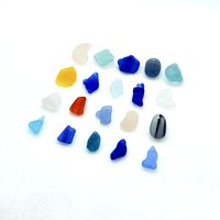 Jewelry Making Supplies Unique Sea Glass Beads Charms 