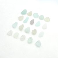 real sea glass pendants and charms