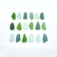 long rectangle sea glass