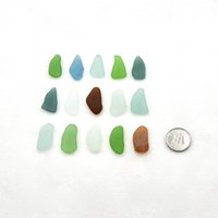 rectangle beach glass 