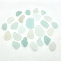 large natural sea glass 