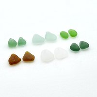 real sea glass gift making materials