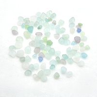 Jewelry Beads Center Drilled Sea Glass Gift Making Craft Supply