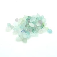 Jewelry Beads Center Drilled Sea Glass Gift Making Craft Supply