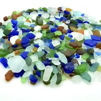 Bulk Sea Glass 1/2 Lb Craft Quality Mosaic Art Terrarium Decor 
