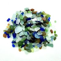 Bulk Sea Glass 1/2 Lb Craft Quality Mosaic Art Terrarium Decor 