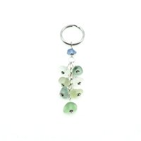 3 3/8" in length from the top of the keyring