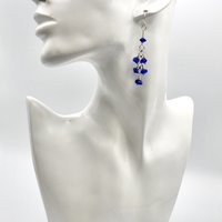 2 5/8" in length from the top of the ear wires