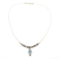 light blue aquamarine gemstone jewelry 
