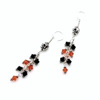 pierced silver ear wires