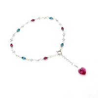 A handmade anklet for women