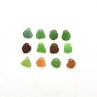 real sea glass beads