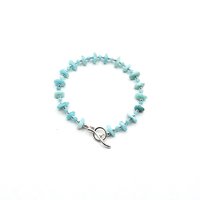 curved sterling silver toggle clasp