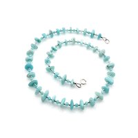 15 3/8" (39.1cm) in total length which makes it just over 71/2" (19.6cm) in size