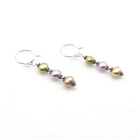 silver pierced dangles