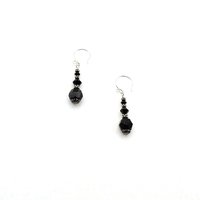 1 3/4" (4.4cm) in length from the top of the ear wires