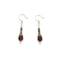 pierced gold dangles