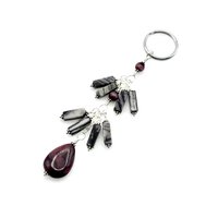 teardrop keyring 