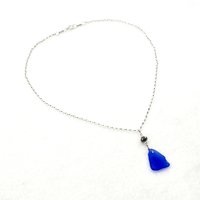 this real sea glass jewelry was wire wrapped together by hand