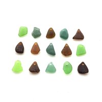 real sea glass beads
