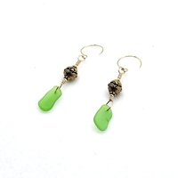 beach glass dangles