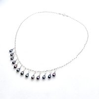 pearl fringe necklace