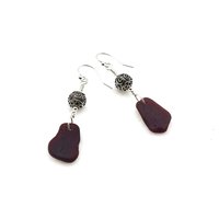 pierced silver dangles