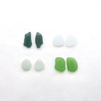 small beach glass pendants