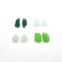 drilled sea glass