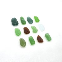 real beach glass art fasteners