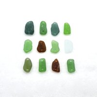 sea glass connector beads