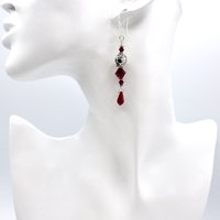 an original design, wire wrapped together by hand with sterling silver wire