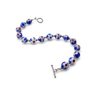 millefiori bead jewelry