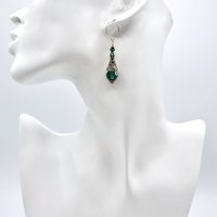 gold cone earings