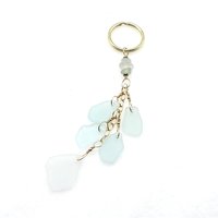 light aqua blue and white