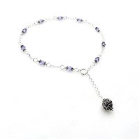violet Swarovski Elements